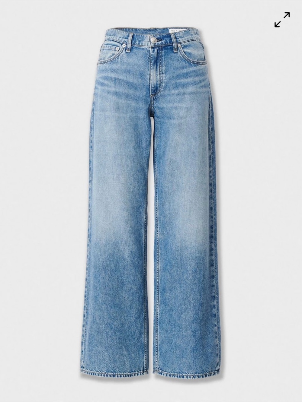 Rag & Bone Andi wide leg jeans